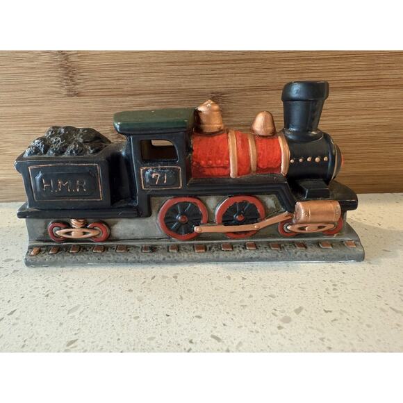 Lefton 1989 Railroad‎ Colonial Village Train Engine 07125 Vintage - Picture 2 of 13